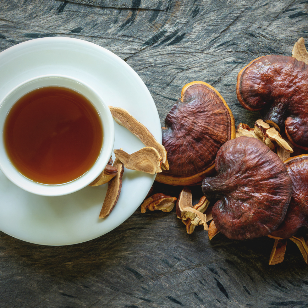 Reishi Mushrooms support liver health, reduce stress, encourage restful sleep.