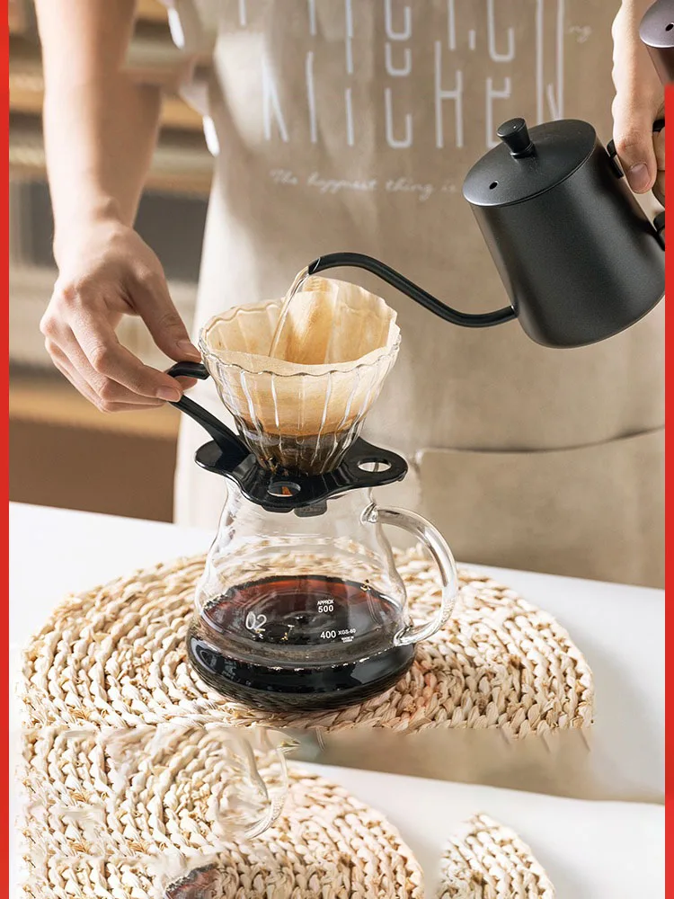    Wood-Filter-Coffee-Machine-400ml-Reusable-Manual-Coffee-Maker-Set-American-Home-Use-Latte-Coffee-Tool.