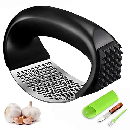 Stainless Steel Garlic Press