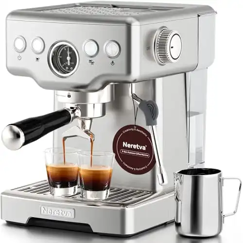 Espresso Machine with Milk Frother