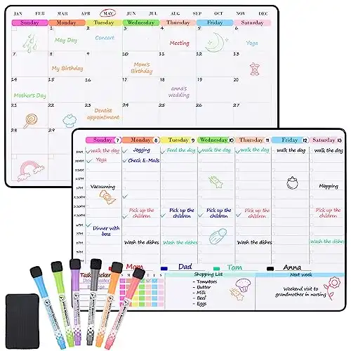 Dry Erase Calendar