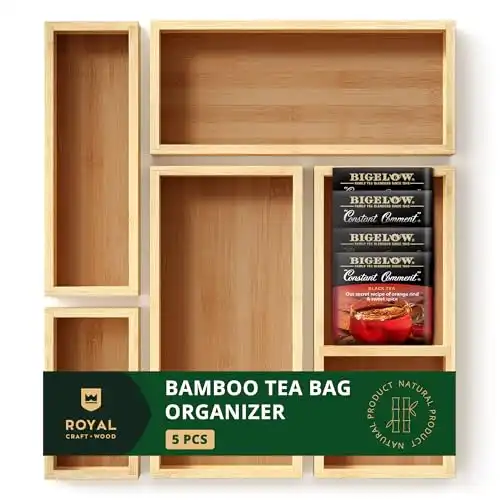 Luxury Bamboo Tea Storage Chest