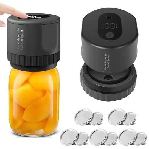 Electric Mason Jar Vacuum Sealer