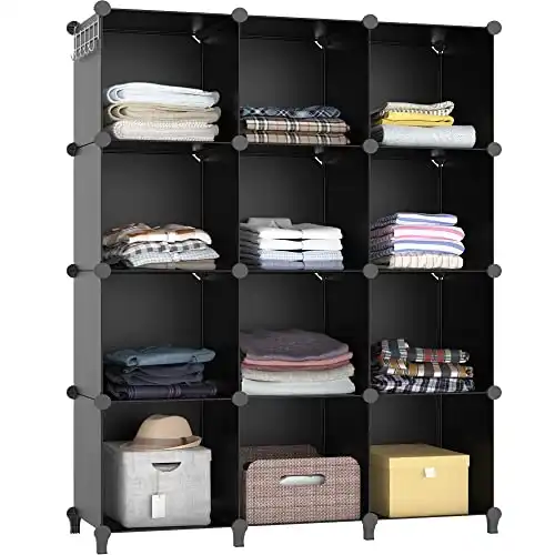 Portable Closet Storage Shelves