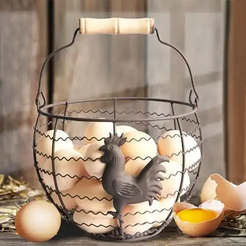 Egg Basket Vintage Style