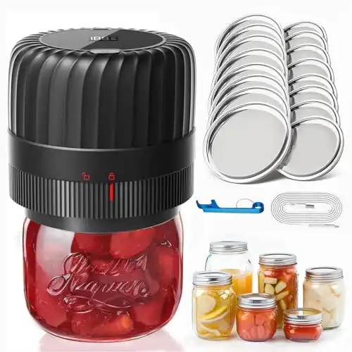 Mason Jar Vacuum Sealer Kit