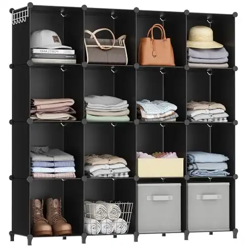 16-Cube Storage Shelf