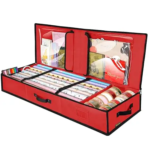 Wrapping Paper Storage Organizer