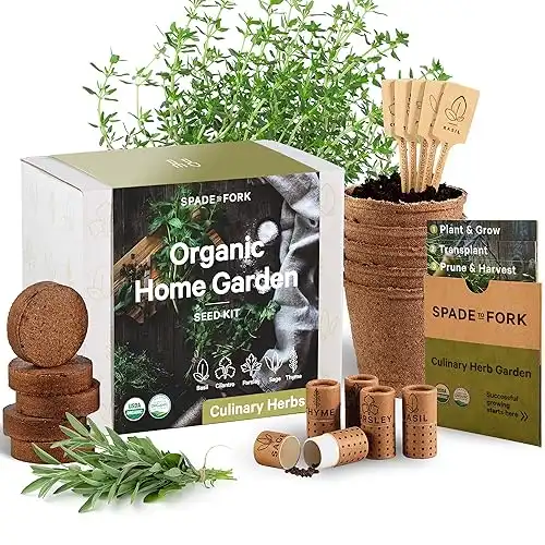 Organic Herb Garden Kit Indoor