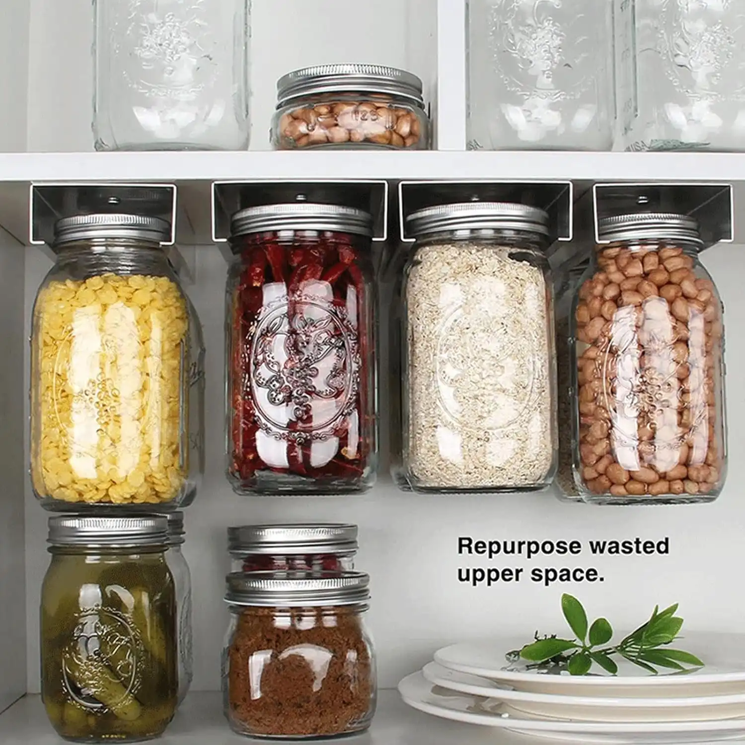 Mason Jar Organizer