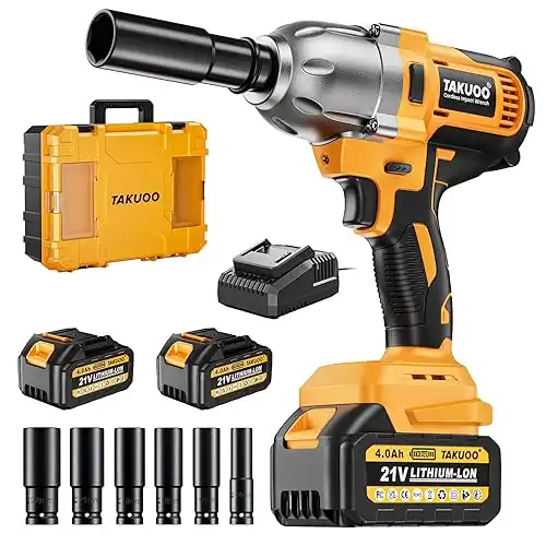 Cordless 1/2 inch Brushless Impact Wrench