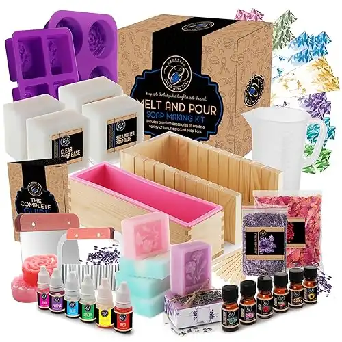 Large Soap Making Kit for Adults and Kids