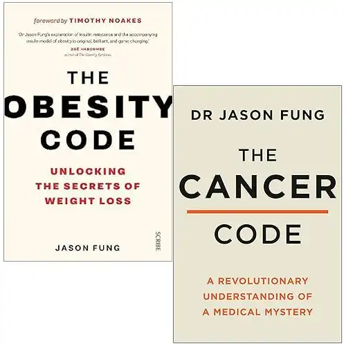 The Obesity Code & The Cancer Code By Dr Jason Fung 2 Books Collection Set