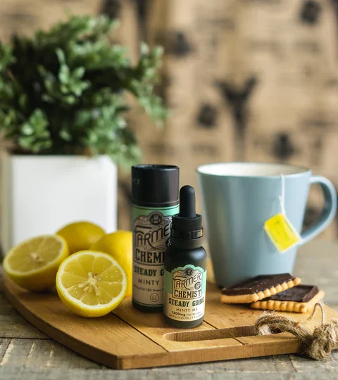 Farmer & Chemist’s Steady Going is one of my go-to CBD picks for calming days. Image courtesy of Farmer & Chemist